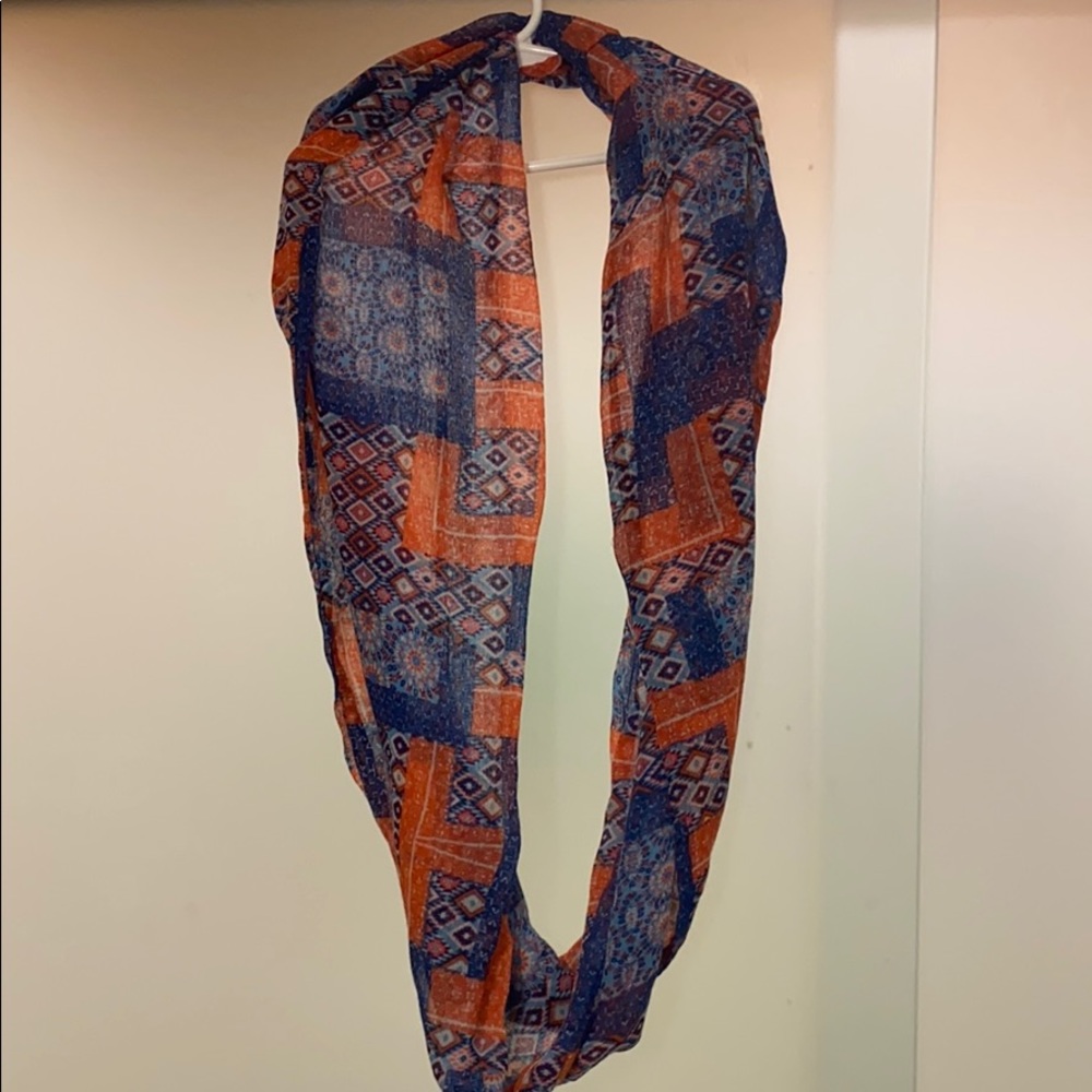 Orange and Blue Women’s Scarf